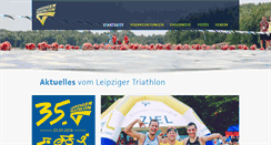 Desktop Screenshot of leipziger-triathlon.de
