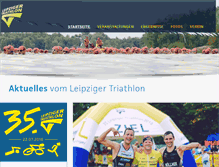 Tablet Screenshot of leipziger-triathlon.de